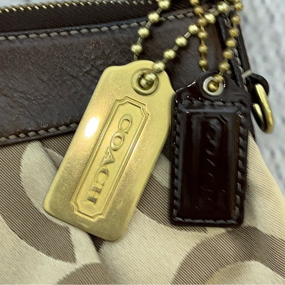 Vintage Y2K Coach Madison Op Art Signature Small Hobo Shoulder Bag - Picture 16 of 17